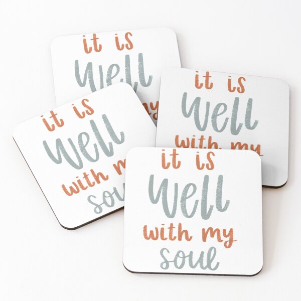 Item preview, It Is Well With My Soul designed and sold by CCalligraphyCo.