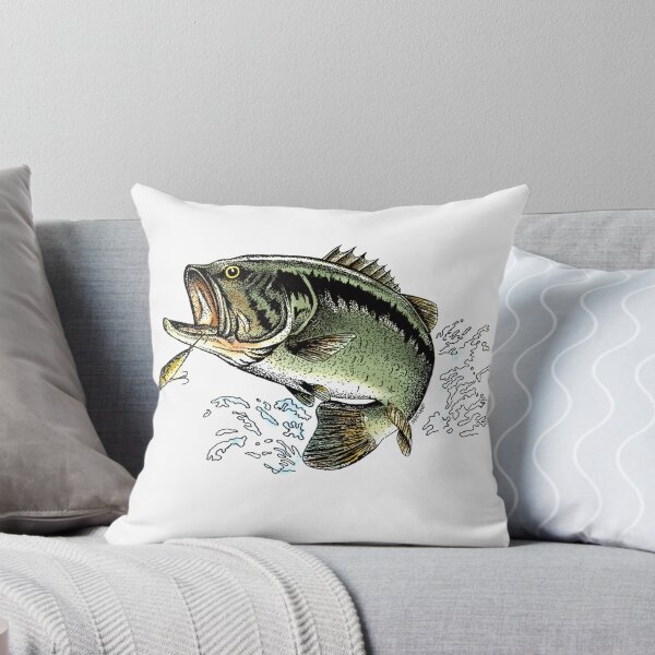 Item preview, Largemouth Bass jumping out of the water designed and sold by Pixelmatrix.