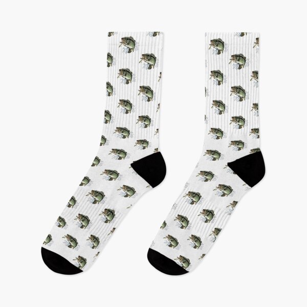 Item preview, Largemouth Bass jumping out of the water designed and sold by Pixelmatrix.