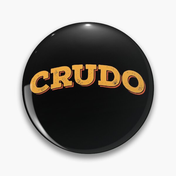 Item preview, Vintage Orange Distressed Crudo designed and sold by CrudoMerch.