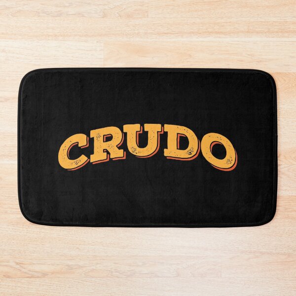 Item preview, Vintage Orange Distressed Crudo designed and sold by CrudoMerch.