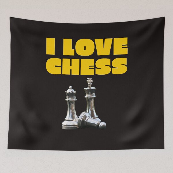 Item preview, I LOVE CHESS designed and sold by GILLES VAZIRI.