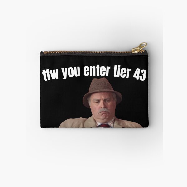 Item preview, TFW You Enter Tier 43 - Still Game COVID patter designed and sold by bantershirts.