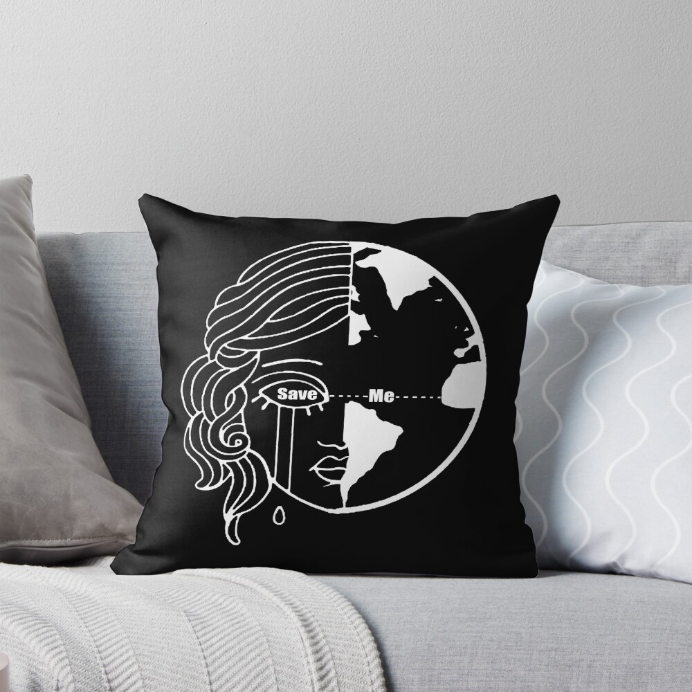 Item preview, Throw Pillow designed and sold by FootPrintRepub.