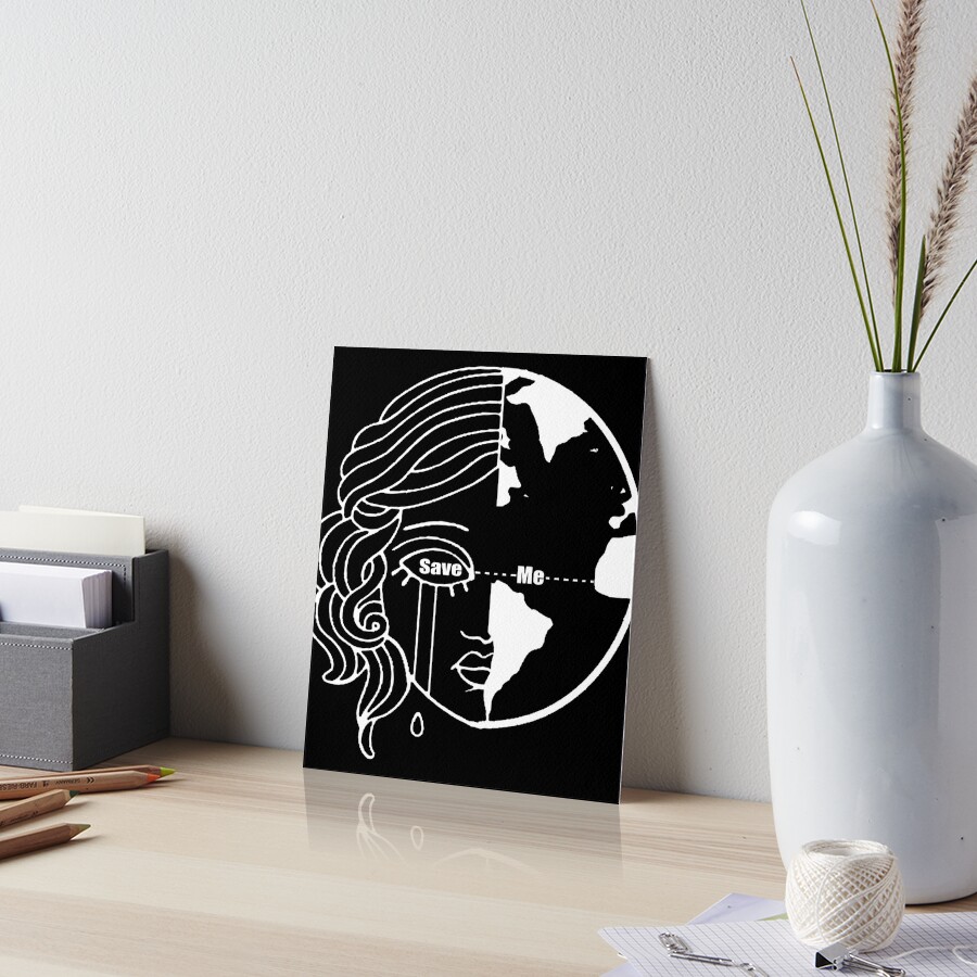 Item preview, Art Board Print designed and sold by FootPrintRepub.