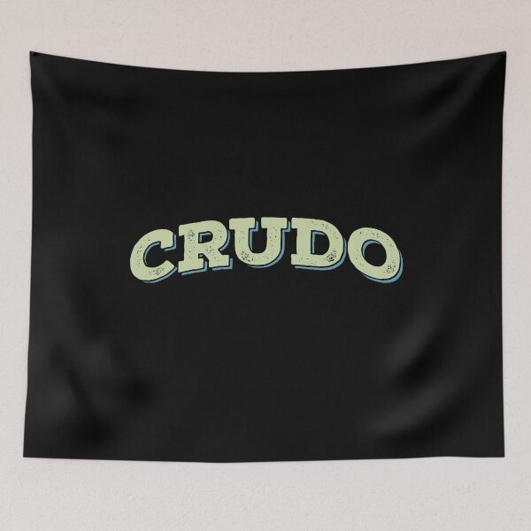 Item preview, Vintage Sea Green Distressed Crudo designed and sold by CrudoMerch.