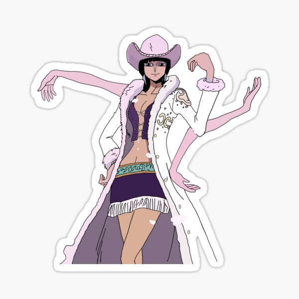 Nico Robin - Thanks for Relying on me Sticker for Sale by Mel-le