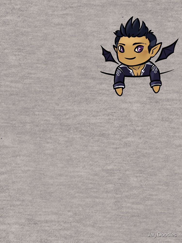 Chibi Rhysand Pocket by jayillustration