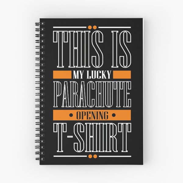 Item preview, Parachutist lucky T-shirt designed and sold by BlackTimes.