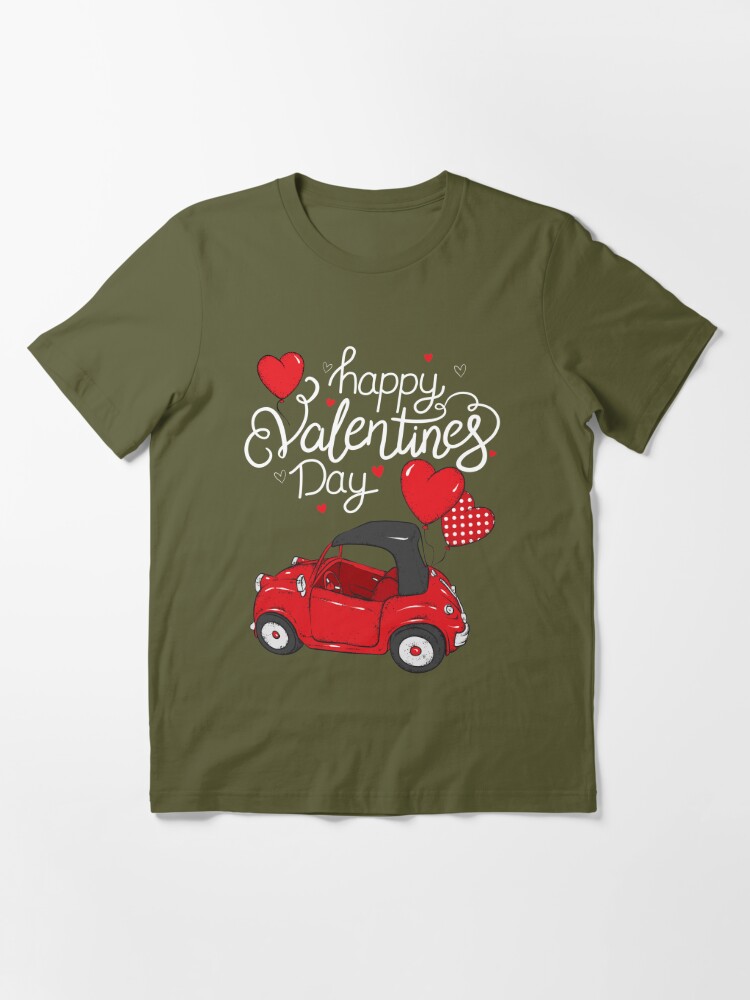 Red Truck With Hearts Happy Valentine's Day Gifts For Women Sticker for  Sale by HeroTee