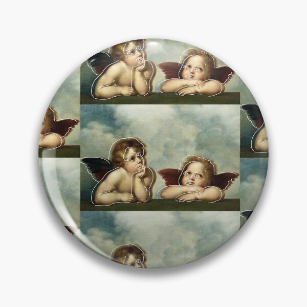 Item preview, two angels, art designed and sold by RobiasArt.