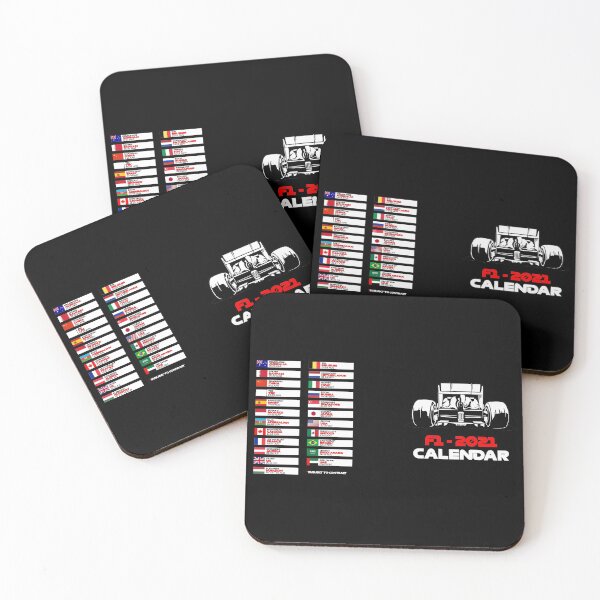 Item preview, Calendar Formula Race Car Circuit Map Name 2021, Twenty Three Grand Prix 2021, Formula 1 2021 Season designed and sold by OnlyPrint20.