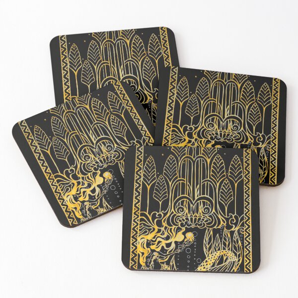 Item preview, Art Deco and Green Lotus designed and sold by glfd.