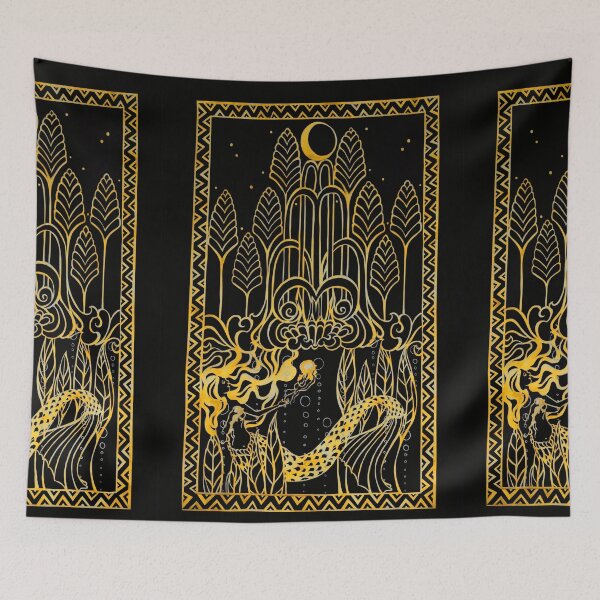 Item preview, Art Deco and Green Lotus designed and sold by glfd.