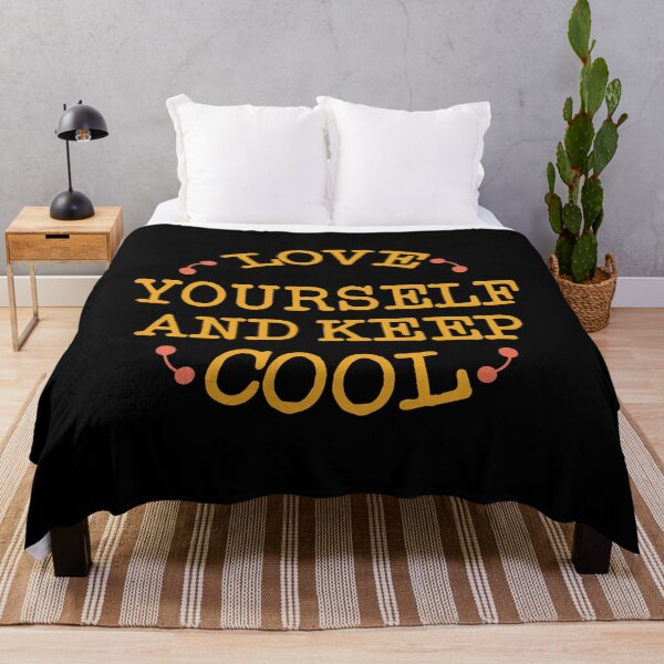 Item preview, Love Yourself And Keep Cool Classic T-shirt Gift Valentine Day Essential T-shirt love yourself T-shirt designed and sold by Achrafilla1.