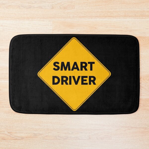 Item preview, Smart Driver | Yellow Road Sign  designed and sold by FriendsList.