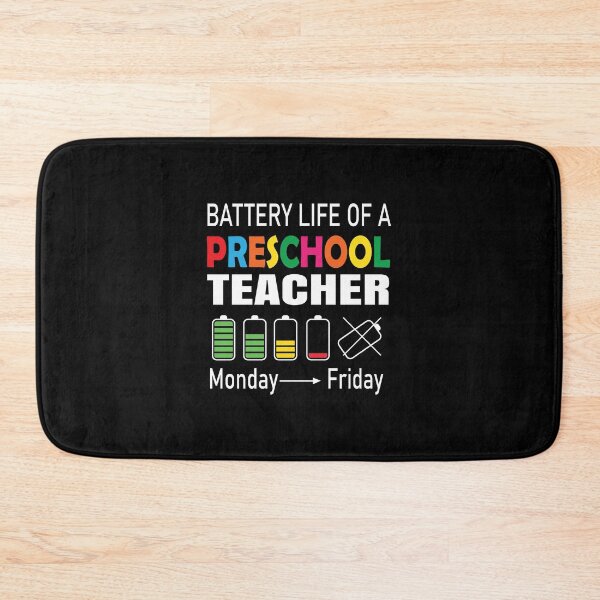 Item preview, Battery Life Of A Preschool Teacher designed and sold by ELAB27.