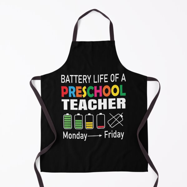Item preview, Battery Life Of A Preschool Teacher designed and sold by ELAB27.