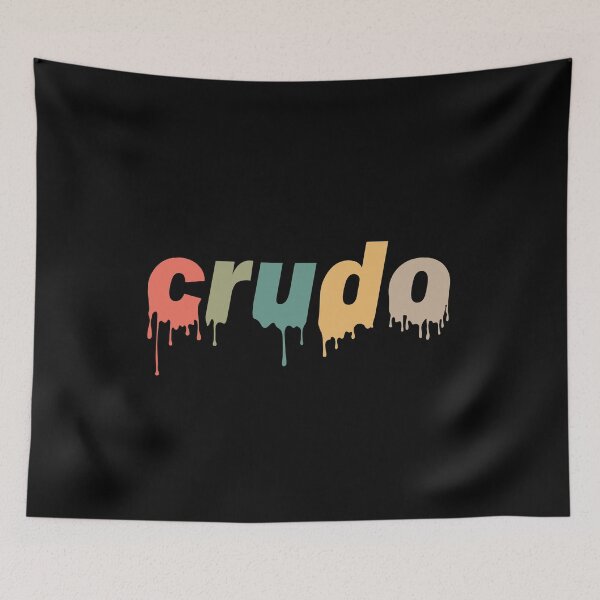 Item preview, Vintage Melting Dripping Crudo designed and sold by CrudoMerch.