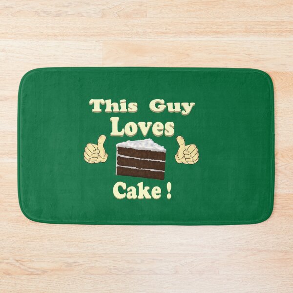 Item preview, This Guy Loves Cake designed and sold by KJKlassiks.