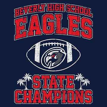 huckblade Beverly High School Eagles Football Women's T-Shirt