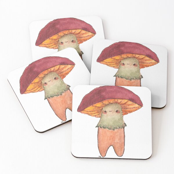 Item preview, Fuzzy Mushroom  designed and sold by pigeoncraft.
