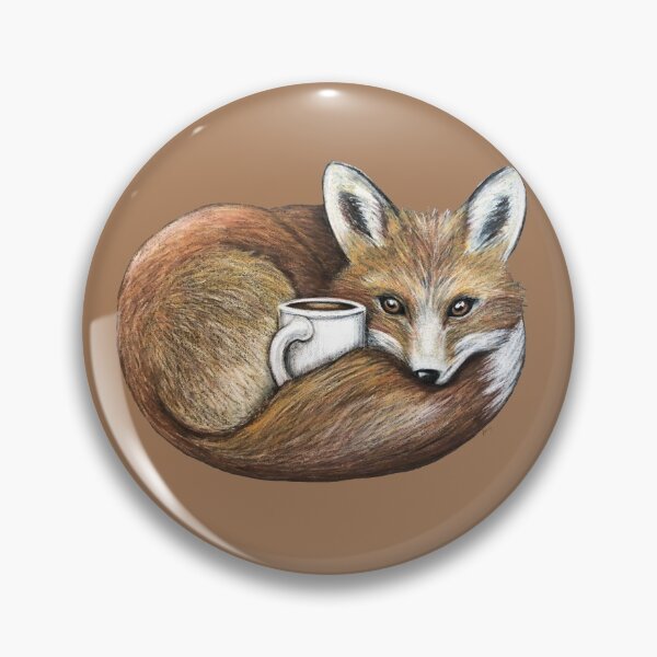 Item preview, Foxy Latte designed and sold by GardenPartyArt.