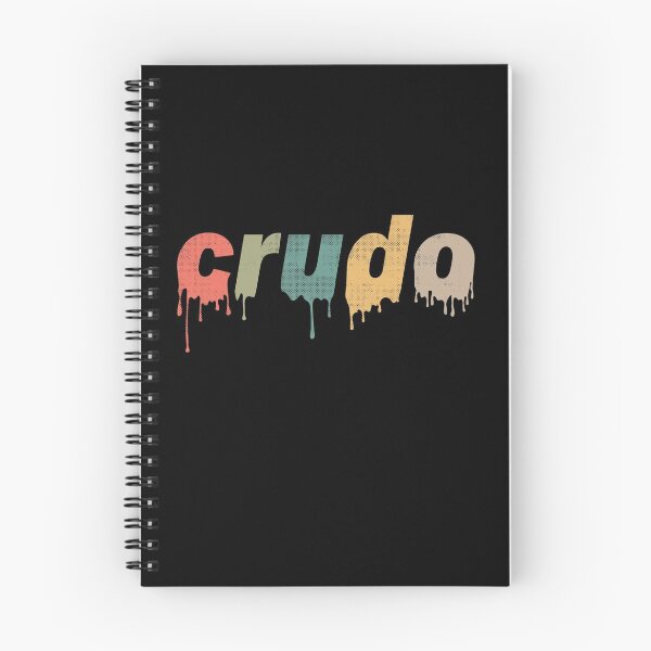 Item preview, Crudo derretido y goteante envejecido vintage designed and sold by CrudoMerch.