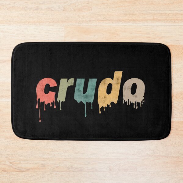 Item preview, Vintage Distressed Melting Dripping Crudo designed and sold by CrudoMerch.