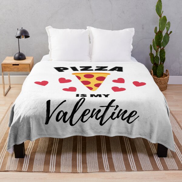 Item preview, Pizza is my Valentine Black Text designed and sold by JEL-Designs.