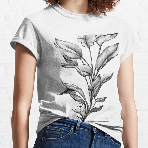 Bird of Paradise Plant Classic T-Shirt