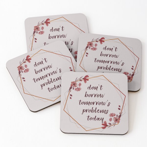 Item preview, From Blood and Ash - Tomorrow's Problems Quote designed and sold by Kat-Kreations.