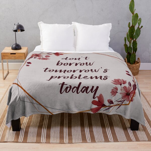 Item preview, From Blood and Ash - Tomorrow's Problems Quote designed and sold by Kat-Kreations.