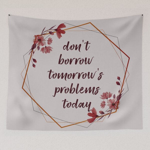 Item preview, From Blood and Ash - Tomorrow's Problems Quote designed and sold by Kat-Kreations.