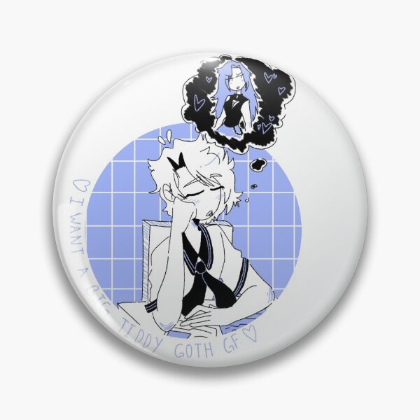 Item preview, "I Want A Big Tiddy Goth GF" Anime Cartoon designed and sold by starrsketcher.