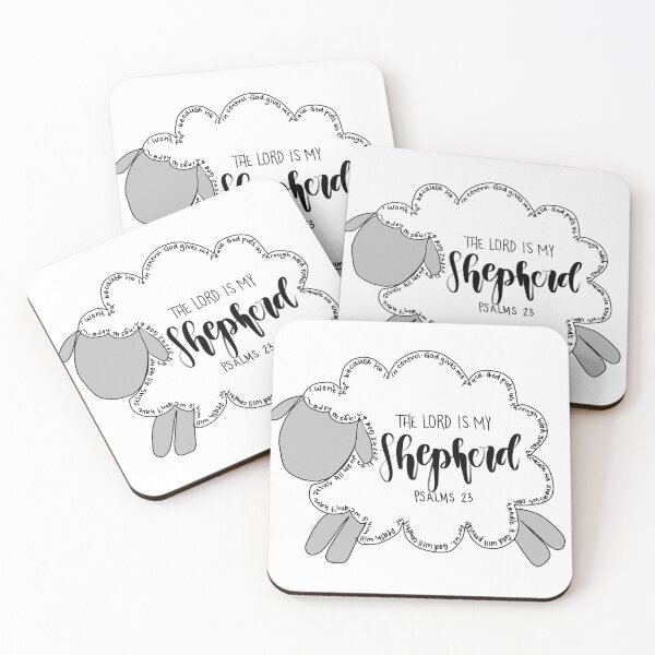 Item preview, The Lord Is My Shepherd designed and sold by CCalligraphyCo.