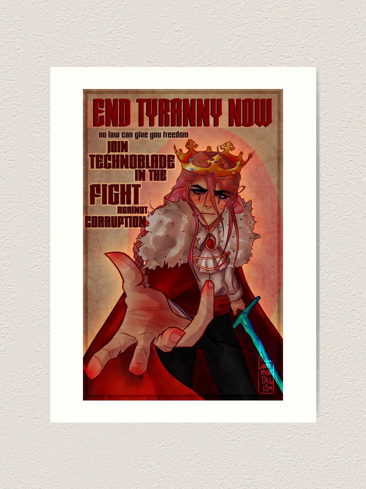 Technoblade Posters and Art Prints for Sale