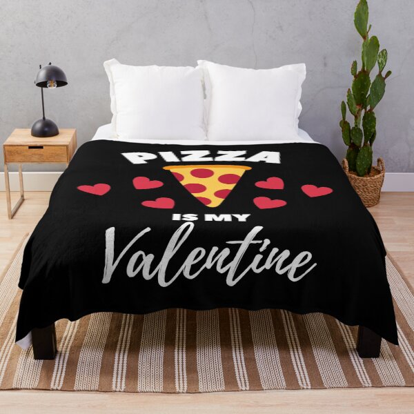 Item preview, Pizza is my Valentine White Text designed and sold by JEL-Designs.