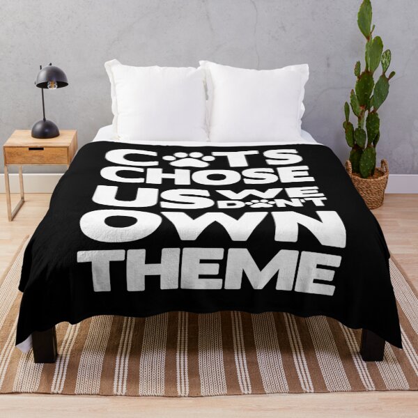 Item preview, Cats Chose us We Dont Own Theme designed and sold by Style2Vie.