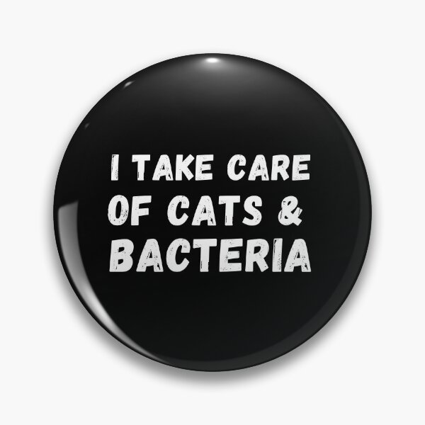 Item preview, Bacteriologist take care of cats & bacteria funny gift idea  designed and sold by chi vana.