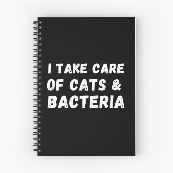 Item preview, Bacteriologist take care of cats & bacteria funny gift idea  designed and sold by chi vana.