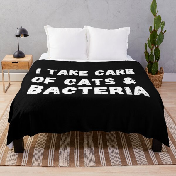 Item preview, Bacteriologist take care of cats & bacteria funny gift idea  designed and sold by chi vana.