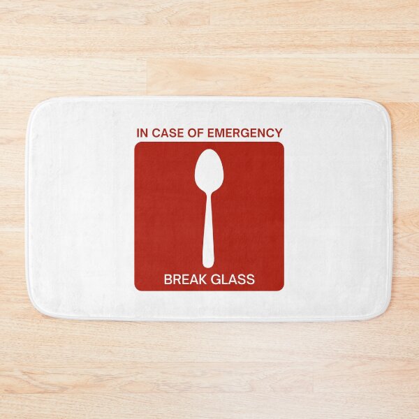 Item preview, Emergency Spoons For Spoonies - Break Glass In Case Of Emergency  designed and sold by N44Prints.