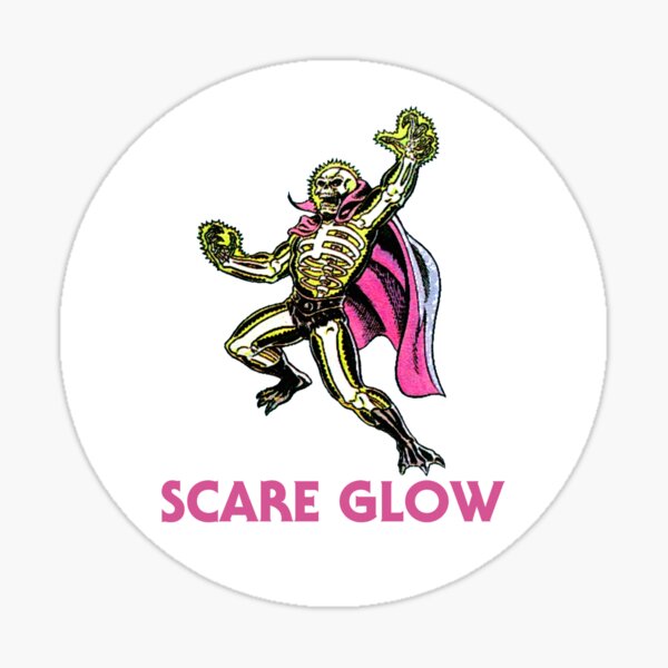 Artikel-Vorschau von SCARE GLOW MASTERS DES UNIVERSUMS RETRO der 80er Jahre, designt und verkauft von kwiebe34.