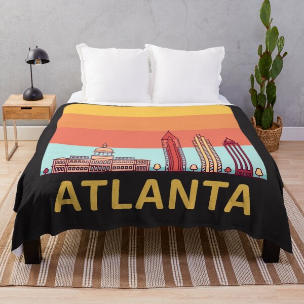 Item preview, Atlanta City Skyscraper Skylines designed and sold by Mande Arts.