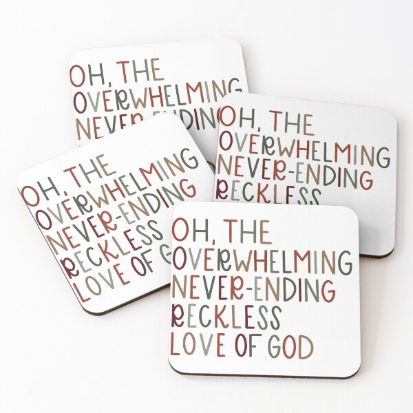Item preview, Reckless Love of God designed and sold by CCalligraphyCo.
