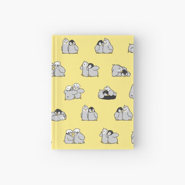 baby penguin print Hardcover Journal