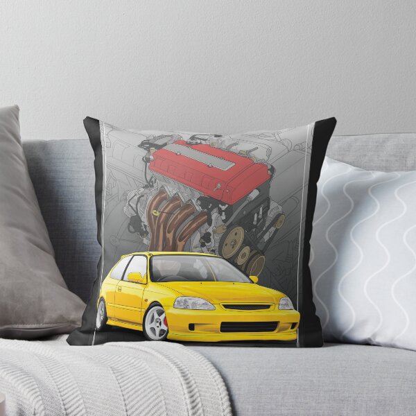 Item preview, Civic EK9 Yellow with a B16b engine  designed and sold by ArtyMotive.