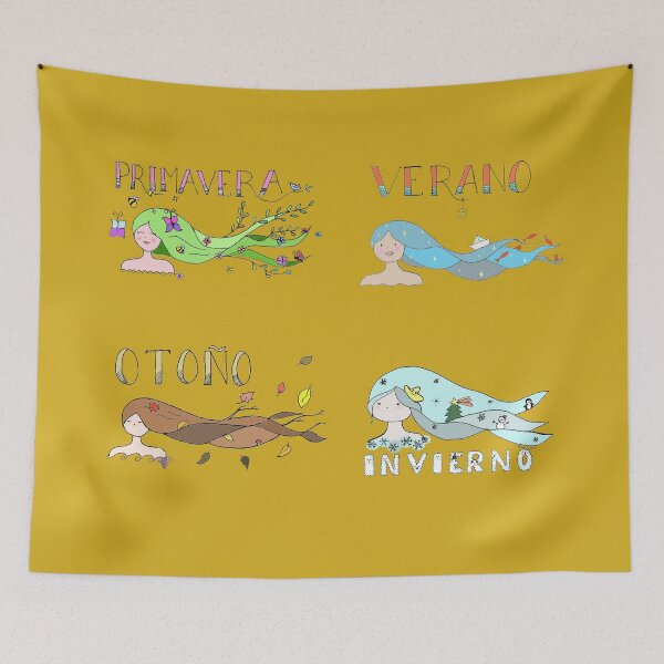 Item preview, the four Seasons of the year designed and sold by Fradema.