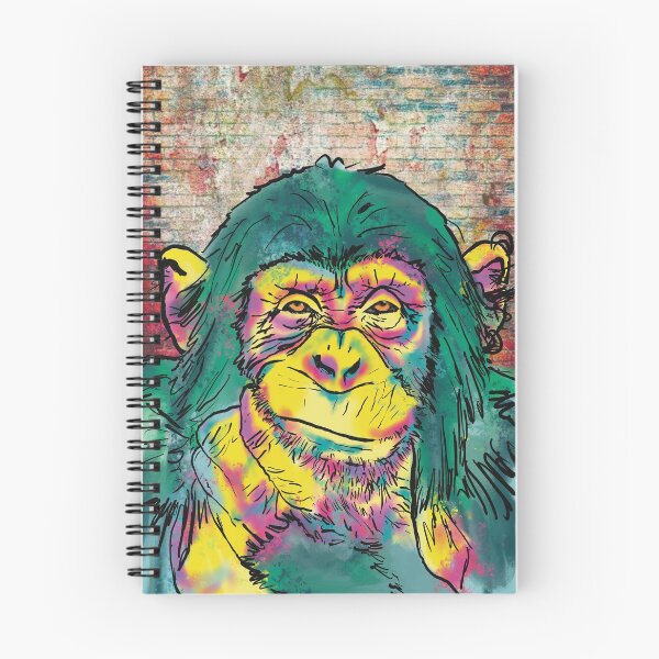 Item preview, Graffiti Monkey Painting, Monkey Art, Animal Art designed and sold by Urbanabstract.